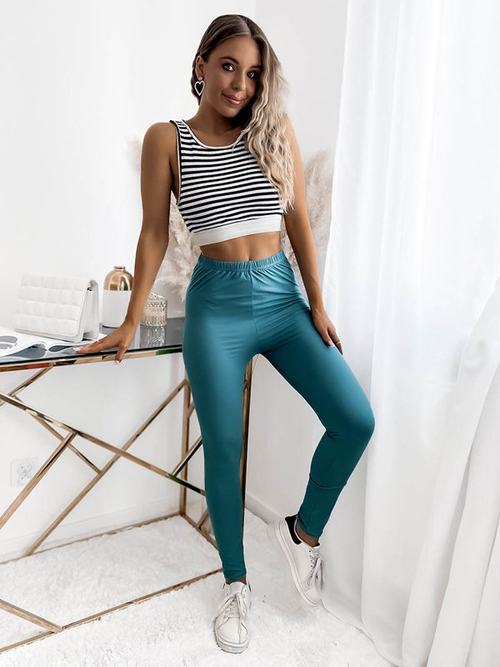 Turquoise leggings outfit discount