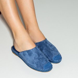 Blue women's sandals a'la espadrilles Toshiko - Footwear