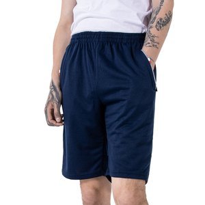Men's navy blue shorts - Clothing