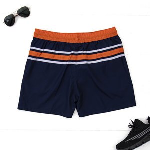 Navy blue men's sports shorts shorts - Clothing