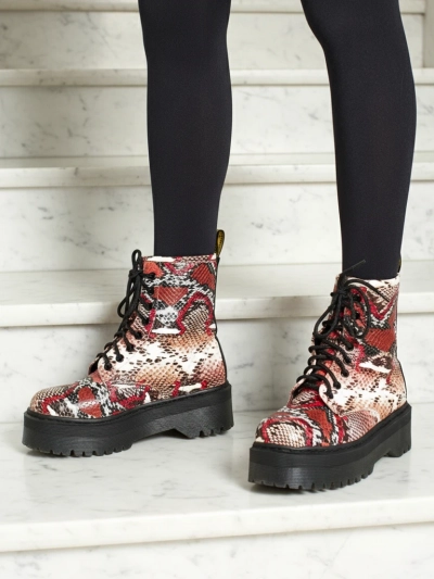 Женские ботинки-рабочие с тиснением Isadore