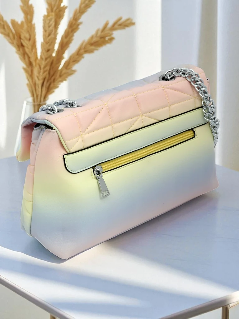 Royalfashion Sieviešu neliela ombre efekta ekoādas rokassomiņa Sophie Rose