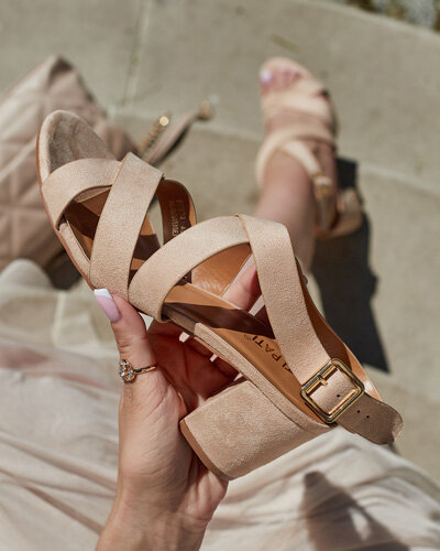 Royalfashion Женские сандалии на шпильке Bavvo