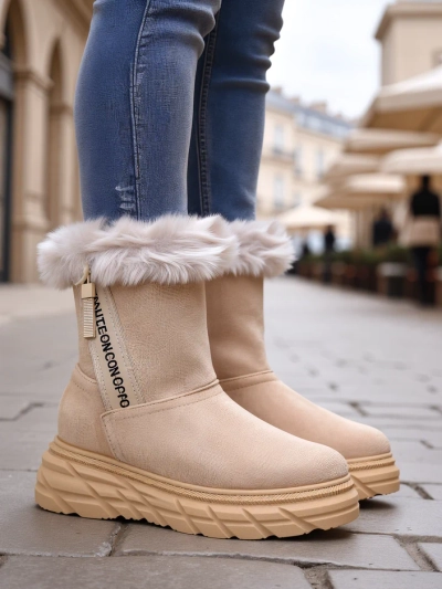 Royalfashion Women's snow boots Zebio