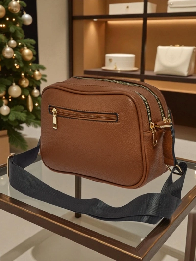 Small women's eco-leather handbag Avenne