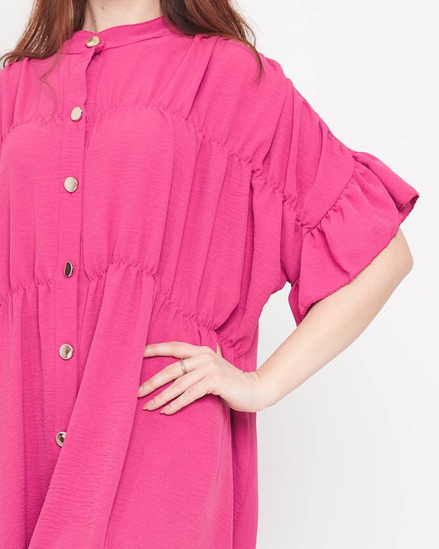 Ladies 'purple knee-length dress - Clothing