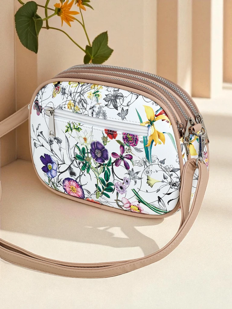 Royalfashion Small women's handbag made of eco leather Floriana