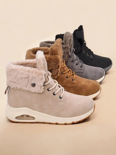 Royalfashion Women's Sneakers with Insulation Mjon