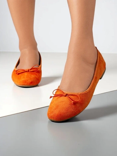 Royalfashion sieviešu baleta kurpes ar loku Zaame