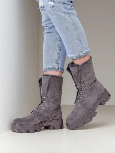 Royalfashion Женские Ботинки на Шнуровке Cavenma