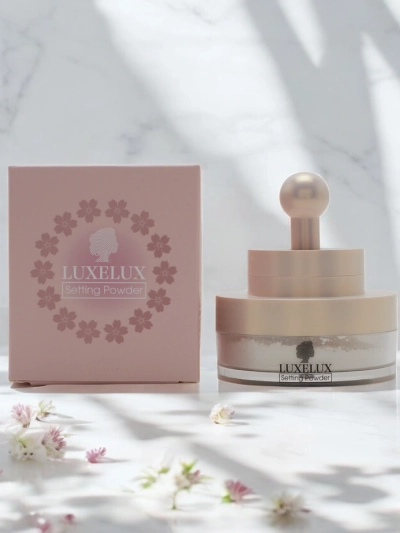 Luxelux brīvi pūderis ar sūkli sejai 01 13.5 g