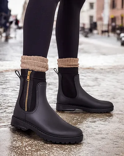 Royalfashion Женские матовые веллингтоны Dasilia