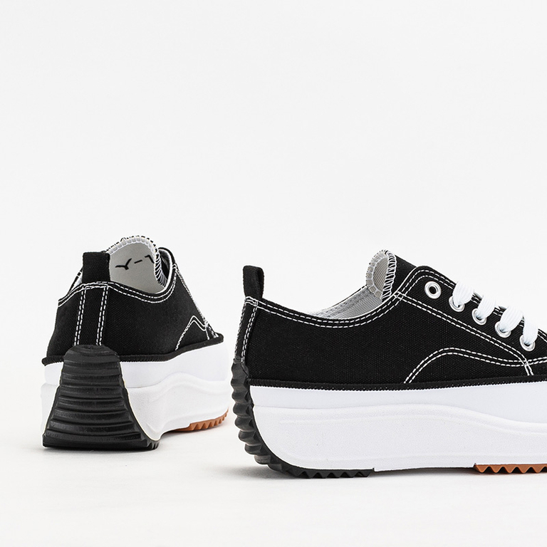 Black Women's Platform Trainers Trenicso - Footwear
