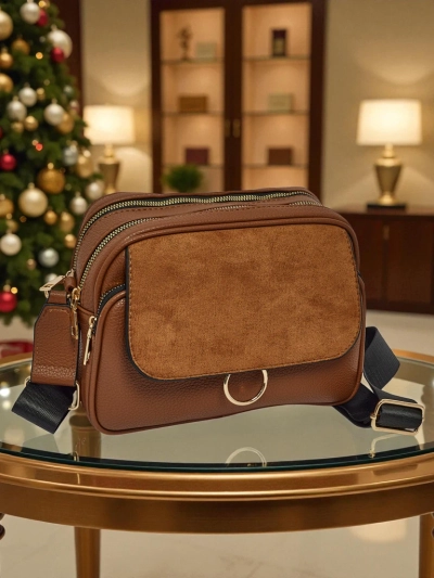 Small women's eco-leather handbag Avenne