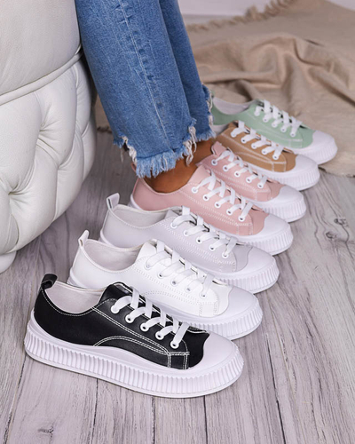Khaki women's sports shoes Kerisso sneakers - Footwear