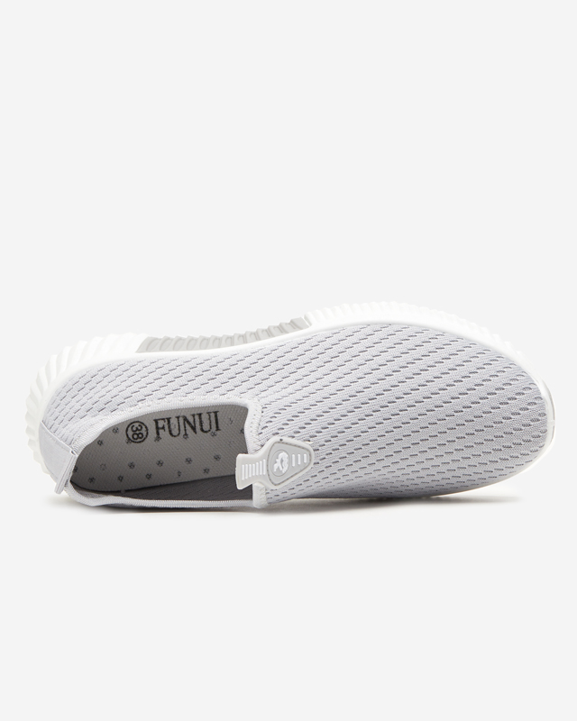 Pelēki Sieviešu uzvelkami sporta apavi Banila - Apavi