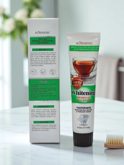 Отбеливающая и удаляющая пятна зубная паста