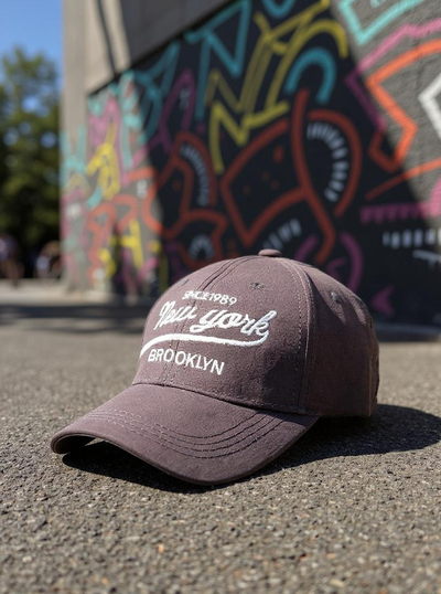 Royalfashion cepure ar nagu New York Brooklyn Unisex