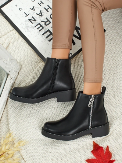 Botki damskie eko skórzane Belvani