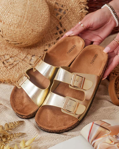 Royalfashion Sieviešu flip-flops ar plakanu zoli Rill