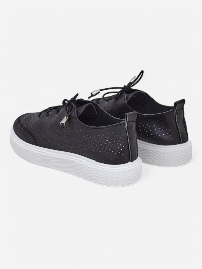 Royalfashion Dāmu perforētas sporta čības ar auklēm Vaned