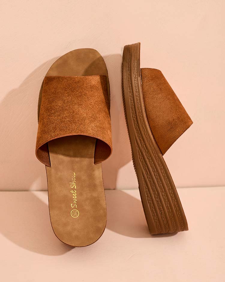 Royalfashion Sieviešu Saffil zempapēžu čības