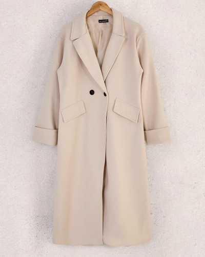 Royalfashion Ilgs sieviešu mēteļtērps
