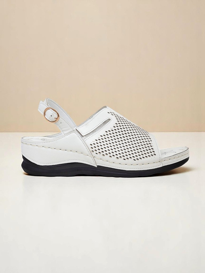 Royalfashion Damskie sandały na niskim koturnie Mira