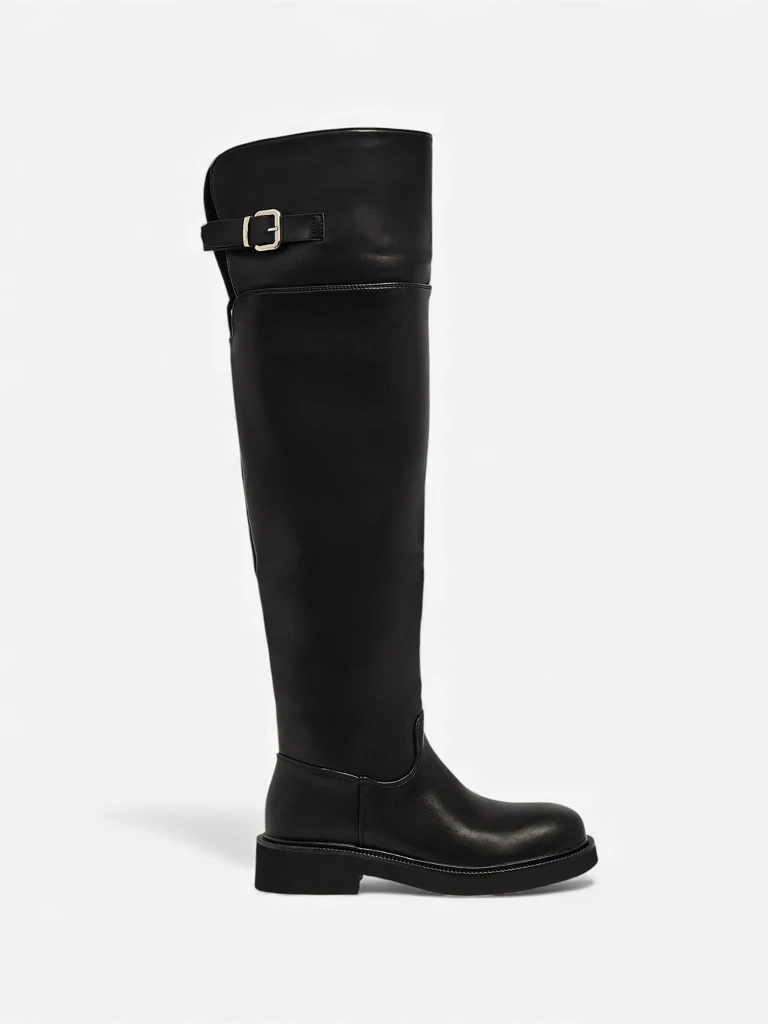 Women's Over-the-Knee Eco-Leather Boots Denivra