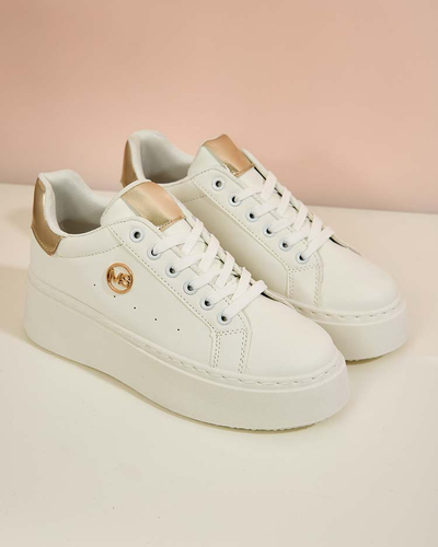 Royalfashion Women's platform sports sneakers Calomie