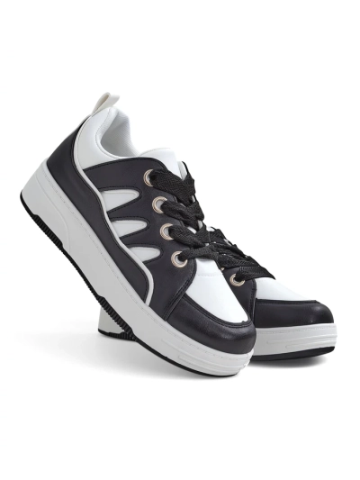 Royalfashion Women's Sneakers with Thick Sole Assaqi