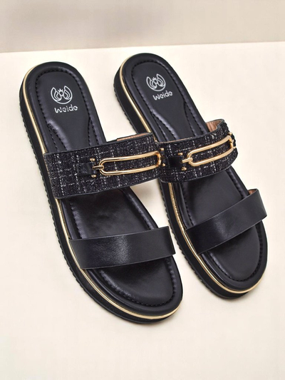 Royalfashion Женские тапочки на плоской подошве Mamma