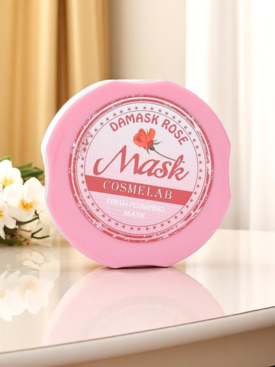 Damask Rose Face Mask - moisturizes and regenerates the skin