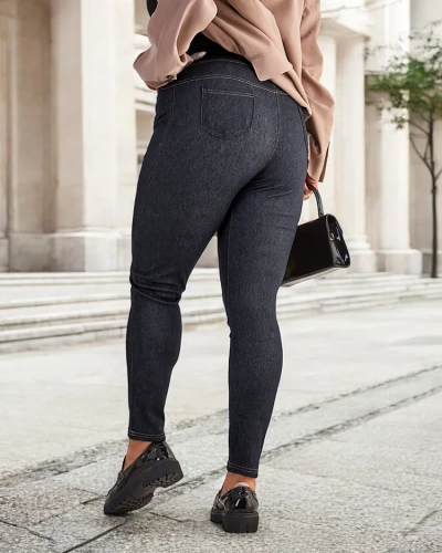Royalfashion Women's Treggings PLUS SIZE Pants
