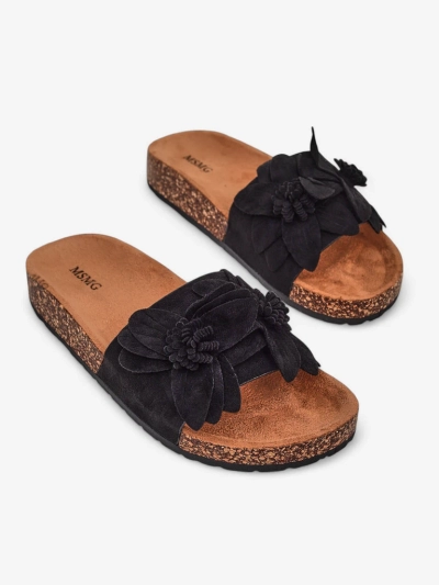 Royalfashion Women's sandals with flowers Foules