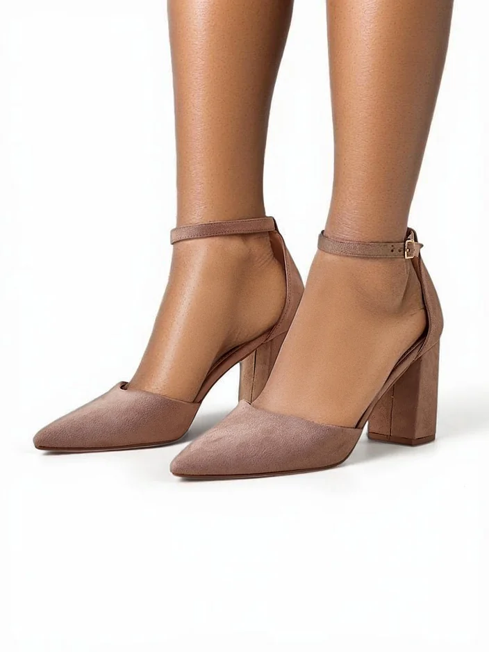 Royalfashion Женские туфли на каблуке из экокожи Caldeno