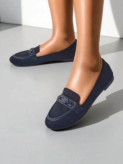 Мокасины Royalfashion из экозамши для женщин Zammei