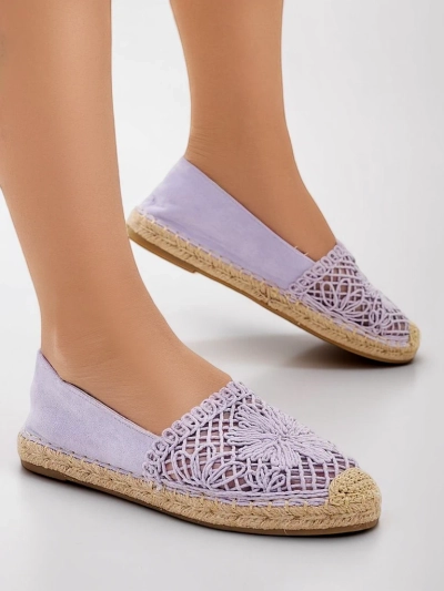 Royalfashion Sieviešu perforētie espadrilles Verela