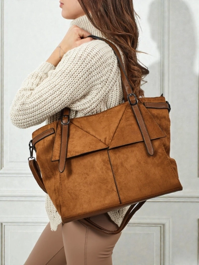 Women's shopper bag eco suede Daville