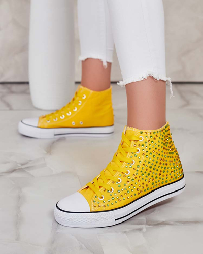 Royalfashion Women's sequined sneakers Shis