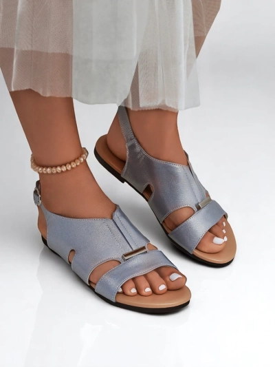 Royalfashion Women's Flat Sole Comfort Sandals