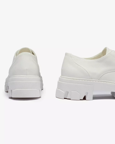Белые женские полусапоги Delgor- Footwear