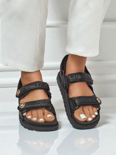 Royalfashion Sieviešu sandales ar biezāku zoli Vivere