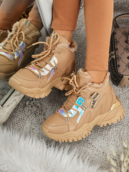 Lav: Royalfashion Sneakersy damskie z ociepleniem Potomi