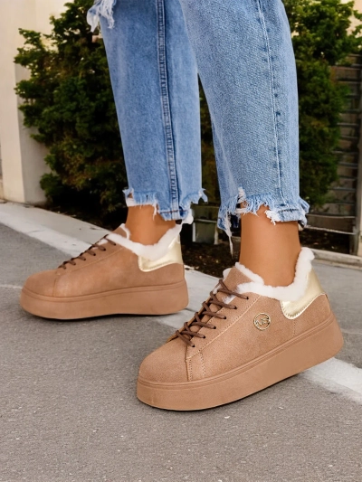 Royalfashion Women's Sneakers with Romii lining