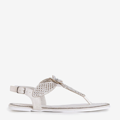 Белые сандалии от Kasey - Обувь