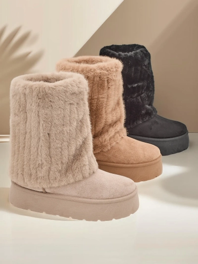 Royalfashion Women's Snow Boots Rinemo