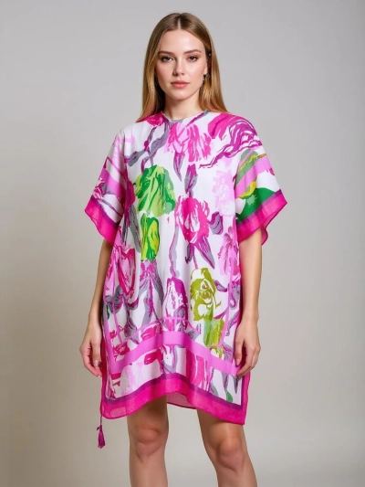 Hera Fiore Pareo Dress by Royalfashion – Multicolored, Universal