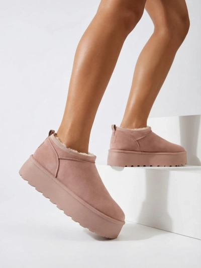 Royalfashion Sieviešu īsie zābaki a'la sniega zābaki Ozozi