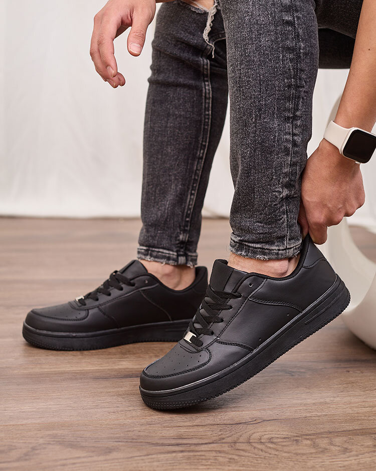 Royalfashion Sports men's sneakers in black Suprus